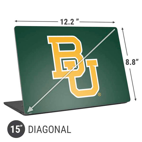 Baylor University BU - Green Universal Laptop 15in (12.2 x 8.8in) Skin